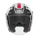 Kaciga NOX Jet N130 EKTO rozo bela