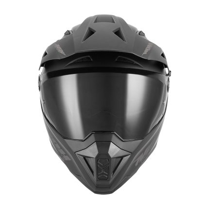 Kaciga NOX Enduro N350 sa vizirom mat crna