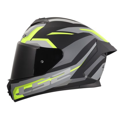 Kaciga LS2 Full Face FF820 RAPID III HYPER crno žuta