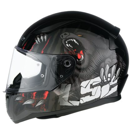 Kaciga LS2 Full Face FF353 RAPID II CLAW crno crvena