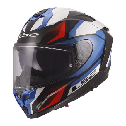 Kaciga LS2 Full Face FF817 CHALLENGER II VIPER belo plavo crvena