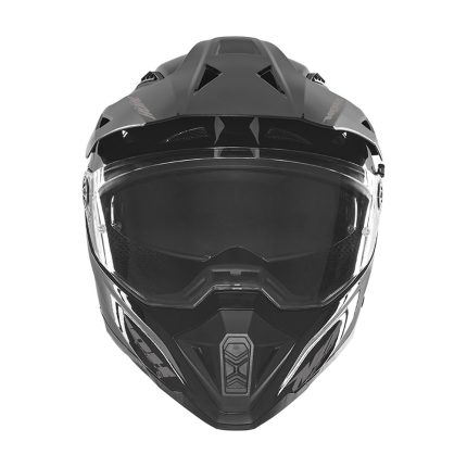 Kaciga NOX Enduro N350 sa vizirom sjajno crna