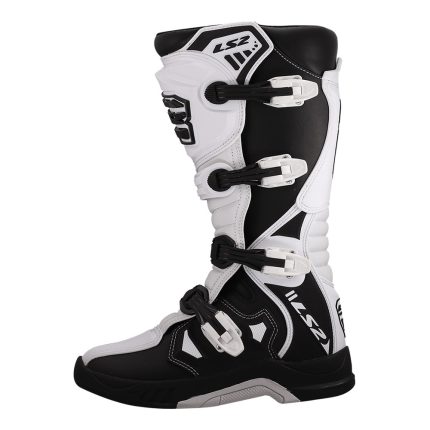 Motocross čizme LS2 RAPTOR muške crno bele