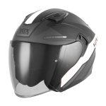 Kaciga NOX Jet N130 EKTO belo mat crna