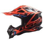 Kaciga LS2 Cross MX700 SUBVERTER EVO II STOMP fluo narandžasta