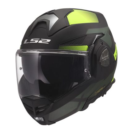 Kaciga LS2 Flip Up FF901 ADVANT X NOVA crno žuta