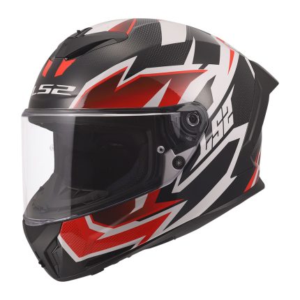 Kaciga LS2 Full Face FF820 RAPID III XTREM belo crno crvena