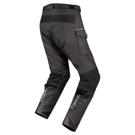 Pantalone LS2 TRAVEL REGULAR muške crno tamno sive