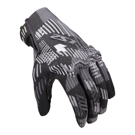 Rukavice LS2 ALFA FLYKNIT muške crno sive