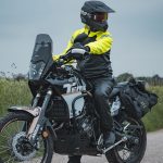 Kišna jakna crno zelena FLEX DRY MODEKA