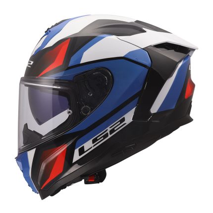 Kaciga LS2 Full Face FF817 CHALLENGER II VIPER belo plavo crvena