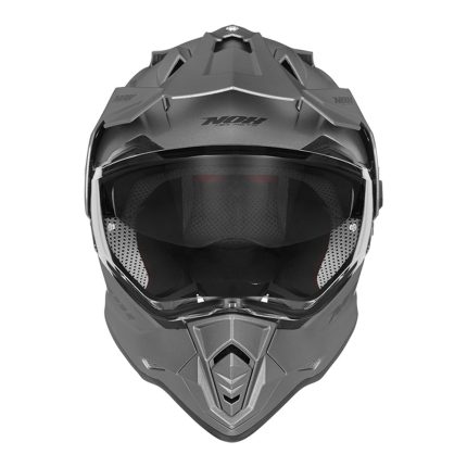 Kaciga NOX Enduro sa vizirom N312 TRAIL mat titanium