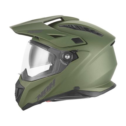 Kaciga NOX Enduro N350 sa vizirom KHAKI mat