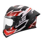 Kaciga LS2 Full Face FF820 RAPID III XTREM belo crno crvena