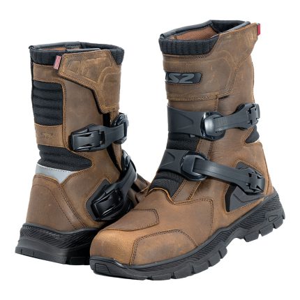 Čizme LS2 ADVENTURE WP muške braon