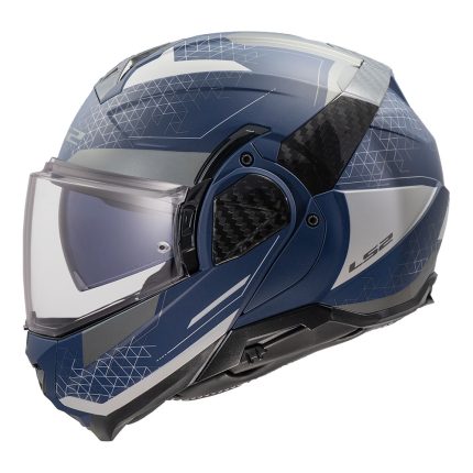 Kaciga LS2 Flip Up FF910 ADVANT II ASTRAL mat plava