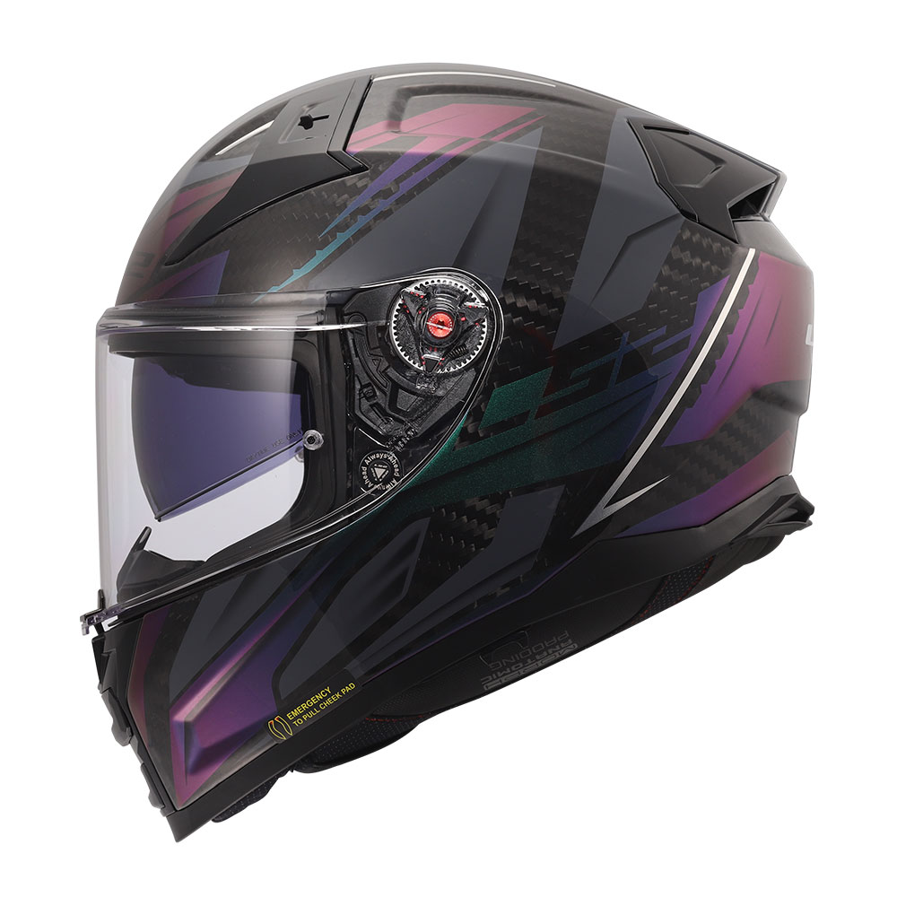 Kaciga LS2 Full Face FF811 VECTOR II CARBON SAVAGE kameleon