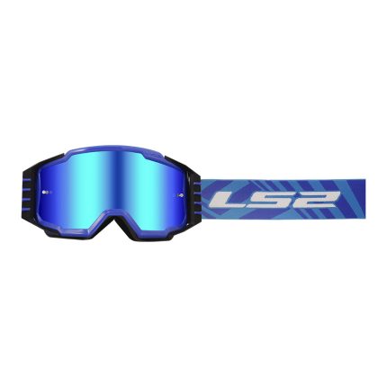 Moto Cross naočare dečije LS2 CHARGER PRO KID plave sa iridijum vizirom